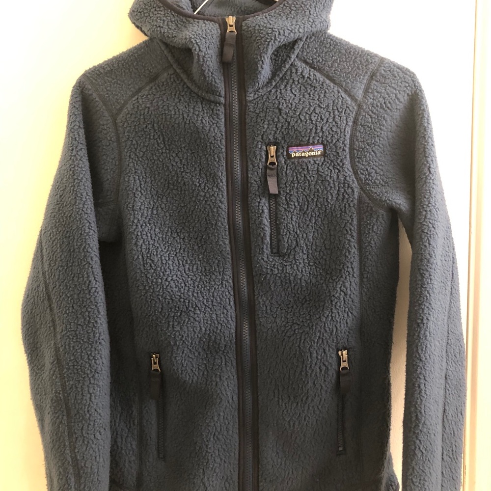 Patagonia fleece zip hoodie women’s small